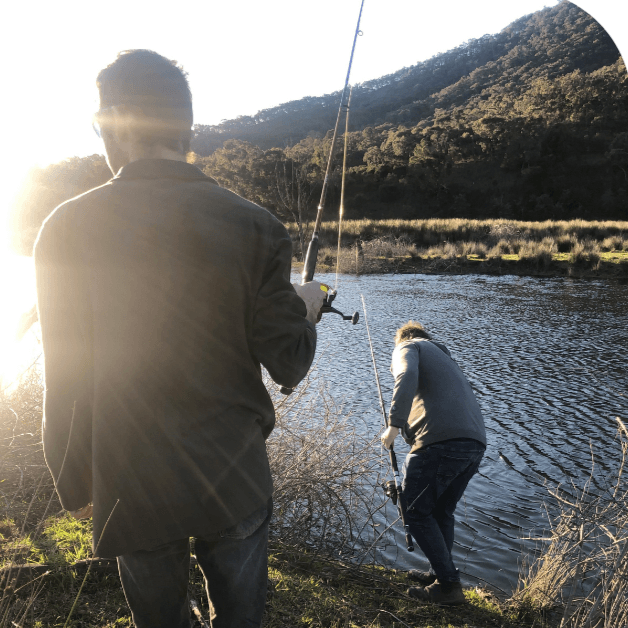 Fishing on a Branching Out stay.